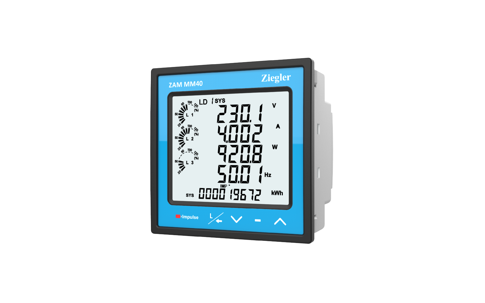 Strumento Di Misura Elettrico &ndash; Voltmetro Amperometro 99T1-A 48&times;48mm 450V AC &ndash; Cinese